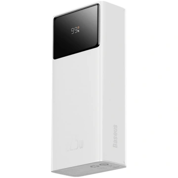 Powerbank 30000mAh 22,5W ar USB-A - USB-C 3A 30cm 
