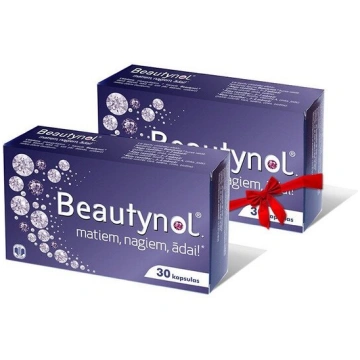Uztura bagātinātājs Beautynol kapsulas N30 1+1