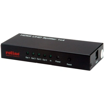 Roline HDMI Splitter, 4K, 4-way 14.01.3586