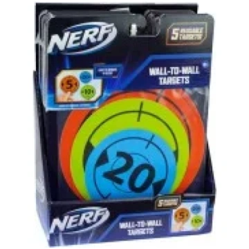 Mērķi Nerf Wall-to-Wall Targets 5-pack NER0317 Has