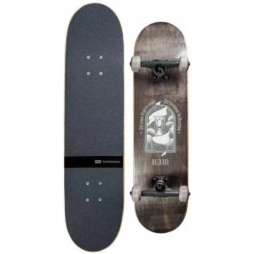Skateboards RAM Ligat tumši melns/beige modelis 12