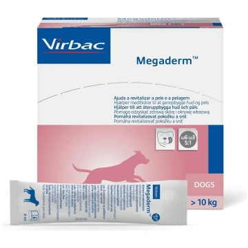 VIRBAC Megaderm fatty acids supporting skin and co