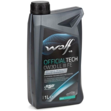 WOLF OFFICIALTECH 0W30 LL III FE 1L 1044342