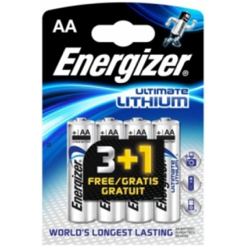 Energizer ® R6/AA baterijas 1.5V Energizer Ultimat