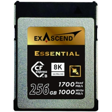 Exascend 256G/512G/1TB Essential CFExpress B tipa 