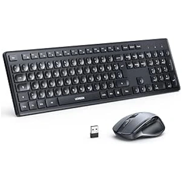 UGREEN Wireless Keyboard Mouse Set with Shortcut K