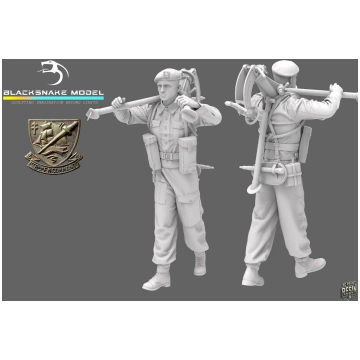 French WWII Commando Kieffer - Soldier 14 (1 figur