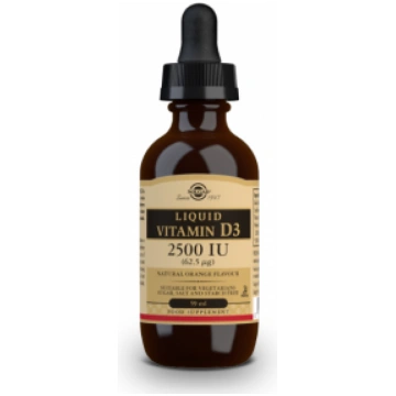 Liquid Vitamin D3 2500 IU Solgar 59 ml