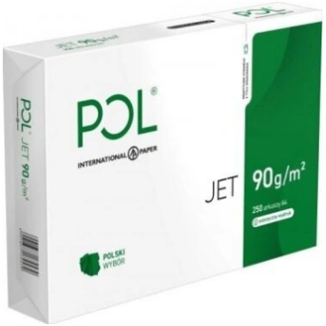A4 biroja papīrs printerim, 250 loksnes, 90 g/m², 