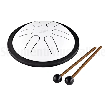NINO PERCUSSION NINO980WH 6" Mini Melody Steel Ton