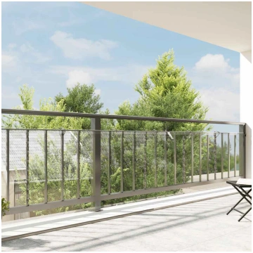Caurspīdīgs brezents ar cilpām 1x10 m pvc
