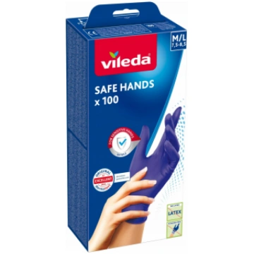 Safe Hands - nitrile gloves M/L 100 pcs SPDVI1REK0