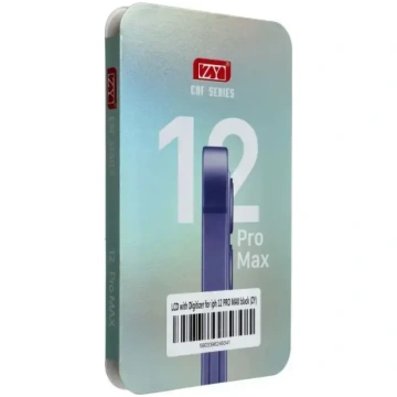 LCD ekrāns iPhone 12 Pro Max ar digitizer, melns (