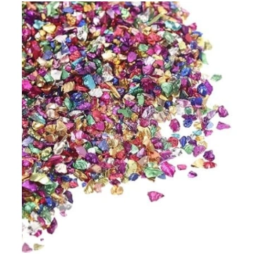 Nagelkunst Füllmaterial Unregelmäßige Glasbruchstü
