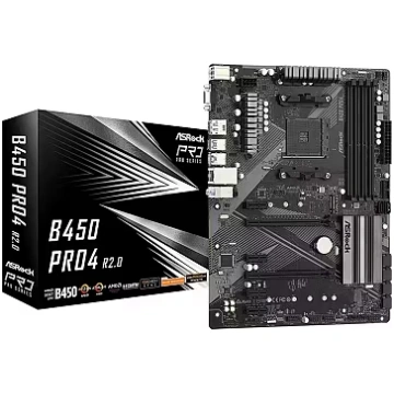 ASRock B450 Pro4 R2.0 (B450 PRO4 R2.0; 90-MXBEE0-A