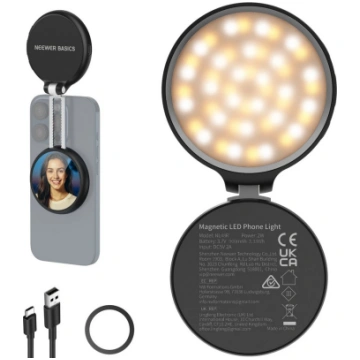 Neewer BASICS NL48R Magnetic LED Selfie Light