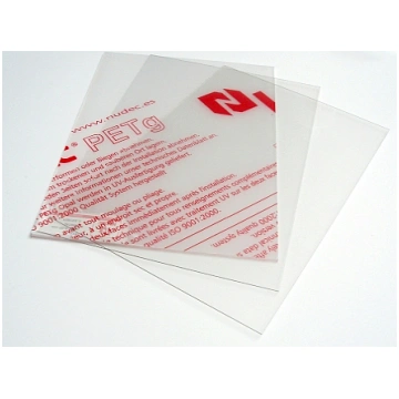 PET caurspīdīgs, Biezums 1,5mm Izmērs 1250 x 2050m