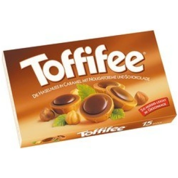 Konfektes, karameles, Toffifee, 125g Toffiffee
