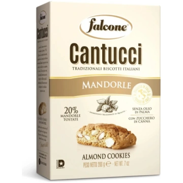 Cepumi ar mandelēm FALCONE Cantucci Mandorle, 200g