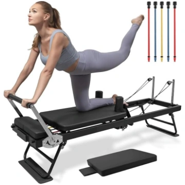 Salokāms Pilates reformators ar atspēriena dēli - 