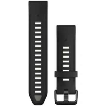 GARMIN Quickfit 20mm Silicone black/pebble grey si