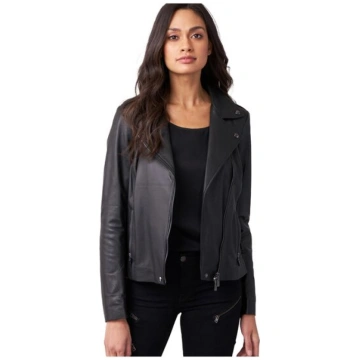 Repeat leather jacket
