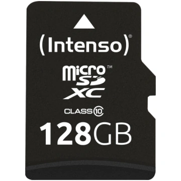 Intenso MEMORY MICRO SDXC 128GB C10/W/ADAPTER 3413