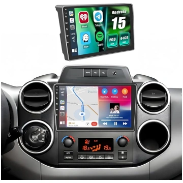 2+64G Android auto radio Citroen Berlingo B9 2008-