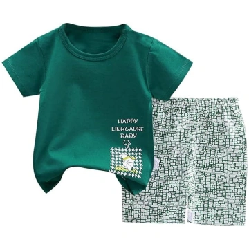 Bērnu Tracksuit Vasaras Cute drukāts komplekts Gad