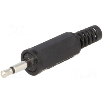 Plug | Jack 2,5mm | male | mono | with strain reli