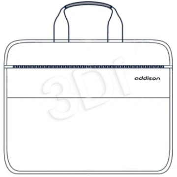 Addison 307015 notebook case 39.6 cm (15.6") Toplo