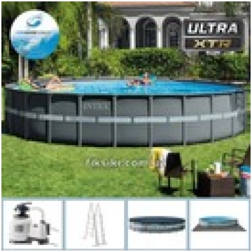 Intex Virszemes baseins - ULTRA FRAME POOL SET 7,3