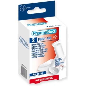 PHARMADOCT ELASTĪGĀ SAITE, 4m x 6cm - N1