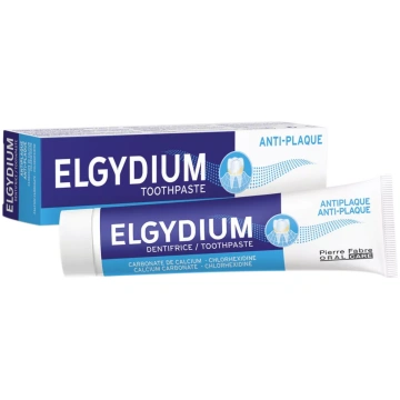 ELGYDIUM Antiplaque zobu pasta zobu aplikuma kontr
