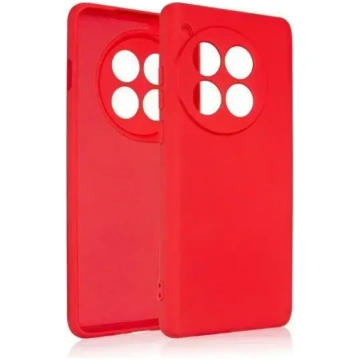Beline silikona vāks OnePlus 12 5G - Sarkans