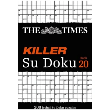 Times Killer Su Doku Book 20: 200 Lethal Su Doku P