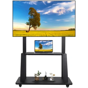 Rollender TV-Ständer Mobiler TV-Wagen für 32-75 Zo