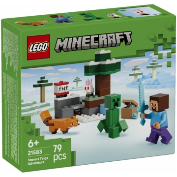 LEGO Minecraft® Steve piedzīvojums taigā 21583