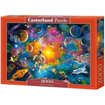 Castorland Puzzle 2000 Man in Space CASTOR GXP-856