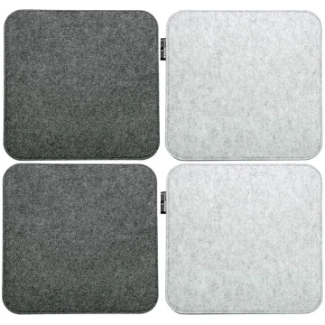 DuneDesign Filca sēdekļa spilvens, 35 x 35 cm, gai