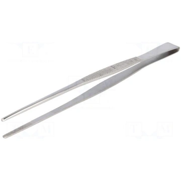 Tweezers | Tweezers len: 220mm | Blades: straight 