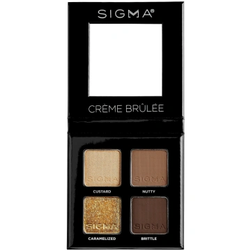 SIGMA Beauty - Crème Brûlée Eyeshadow Quad - izmēr