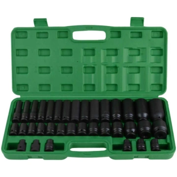 1/2" Dr. Impact socket set 35pcs (8-32mm) CL105435