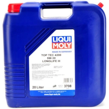 Motoreļļa 5W30 20l TopTec 4200 LIQUI MOLY