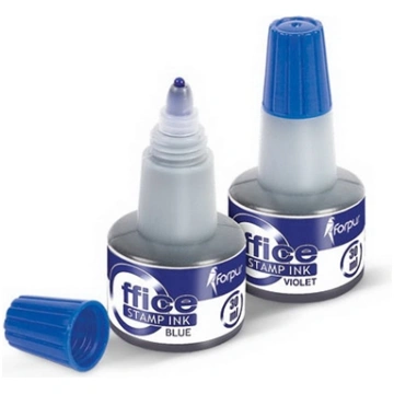 Zīmogu tinte Forpus, 30 ml, zila 650-00206