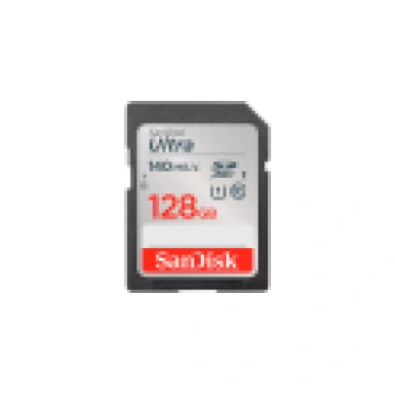 SANDISK Ultra 128GB SDXC Memory Card 140MB/s