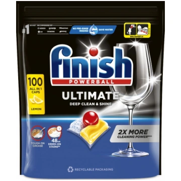 Finish Powerball Ultimate Deep Clean And Shine Lem