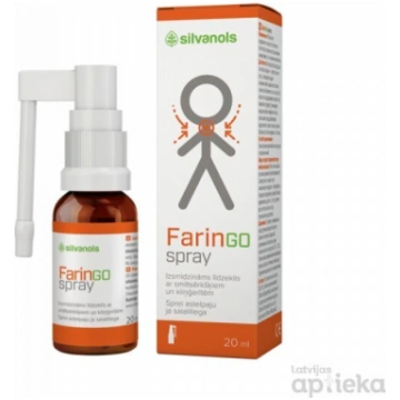 FarinGospray aerosols ar smiltsērkšķiem 20ml Silva