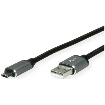 USB 2.0 kabelis A-microB, M/M, (reversible),80cm, 