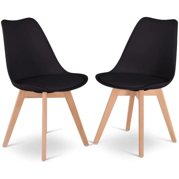 Raburg Kitchen Chairs Set of 2 - Ergonomic Dining 